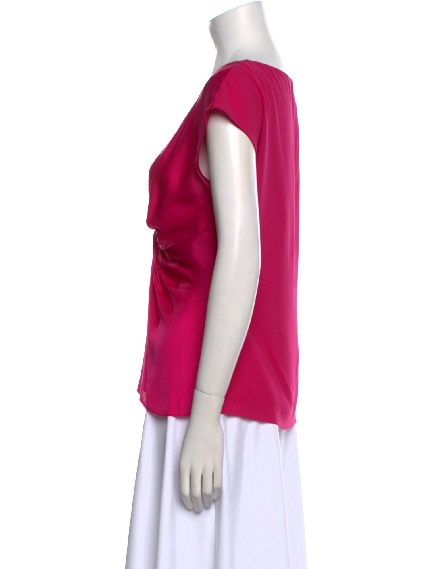 Escada Silk V-Neck Blouse