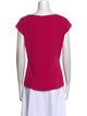 Escada Silk V-Neck Blouse