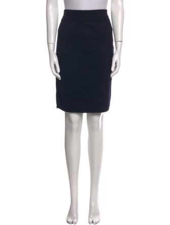 Escada Wool Knee-Length Skirt