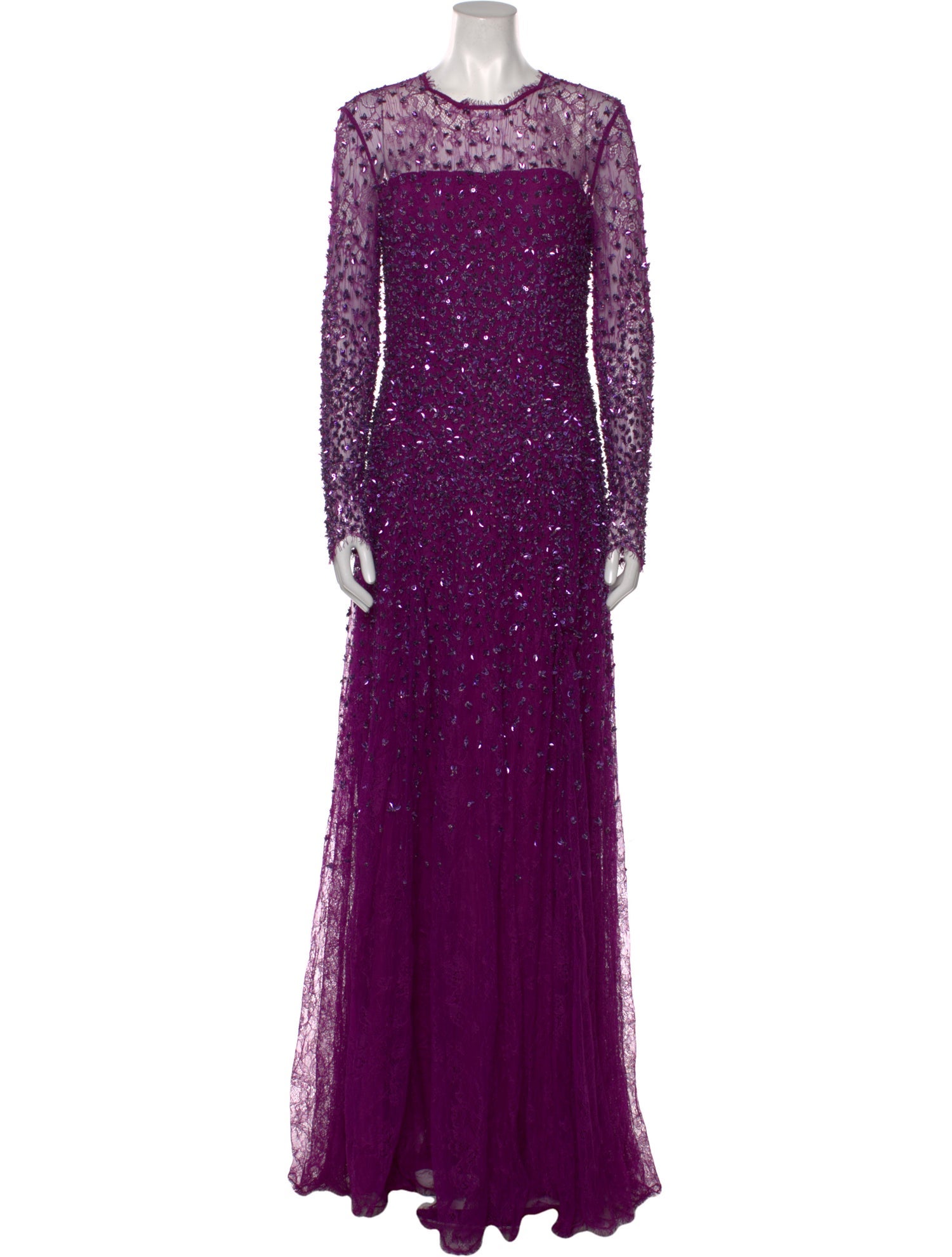 Escada Crew Neck Long Dress w/ Tags