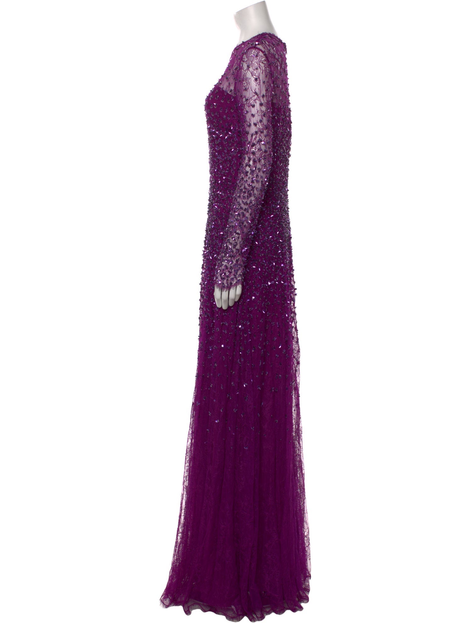 Escada Crew Neck Long Dress w/ Tags