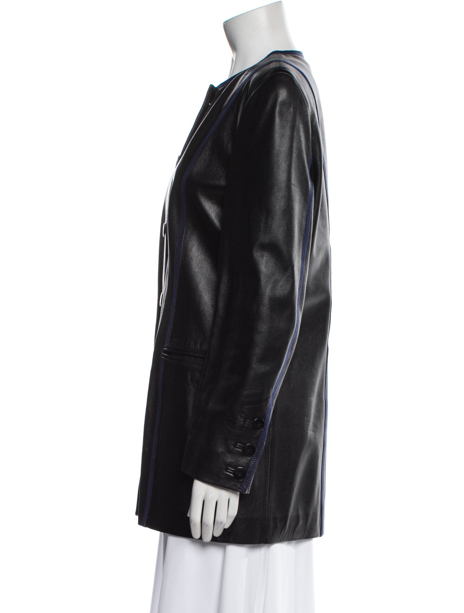 Escada Leather Coat