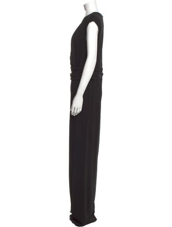 Escada V-Neck Jumpsuit