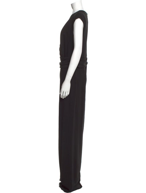 Escada V-Neck Jumpsuit