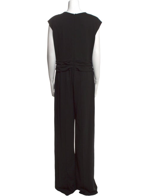 Escada V-Neck Jumpsuit