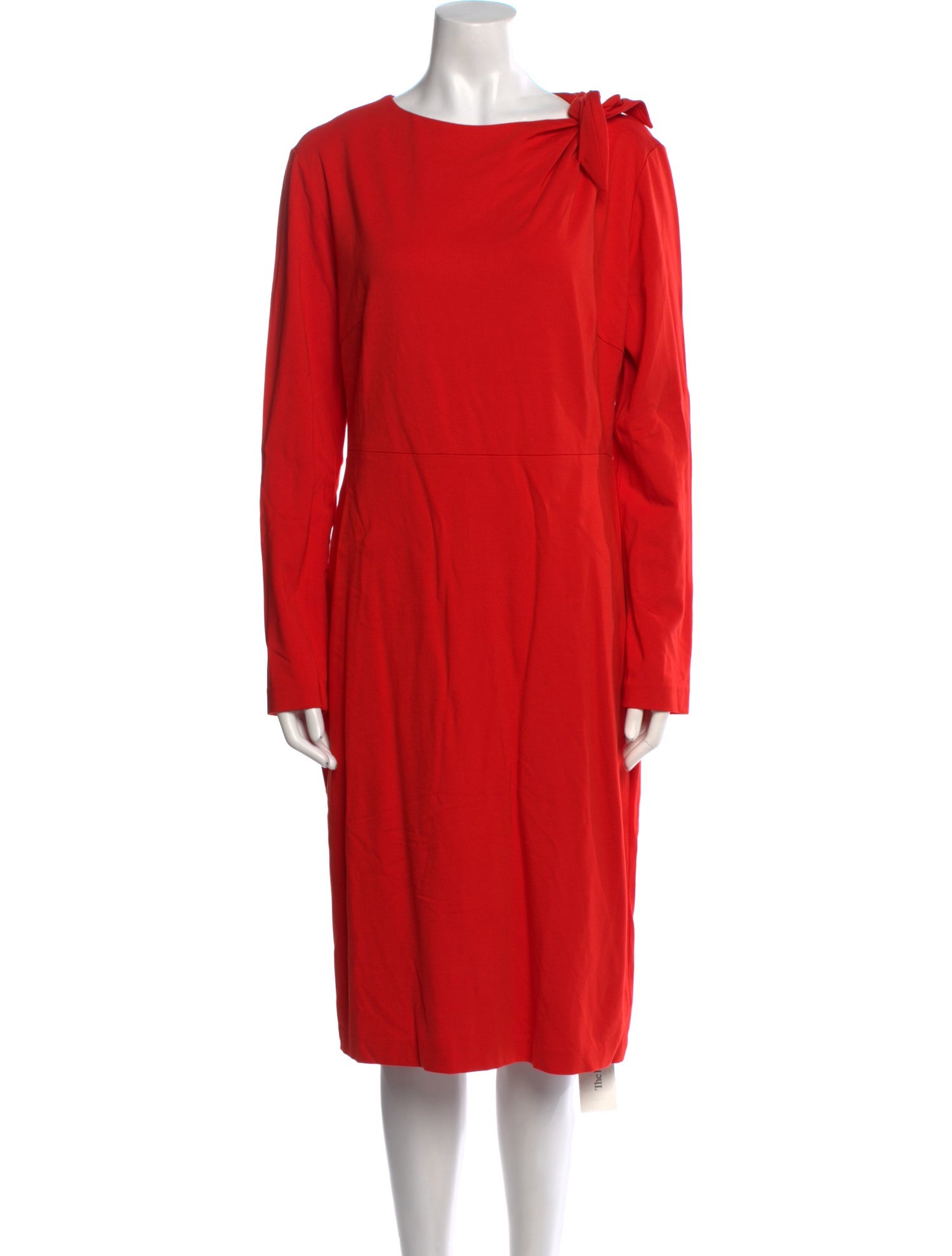 Escada Bateau Neckline Midi Length Dress w/ Tags