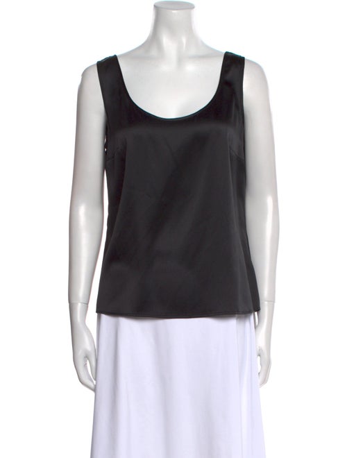 Escada Silk Scoop Neck Top