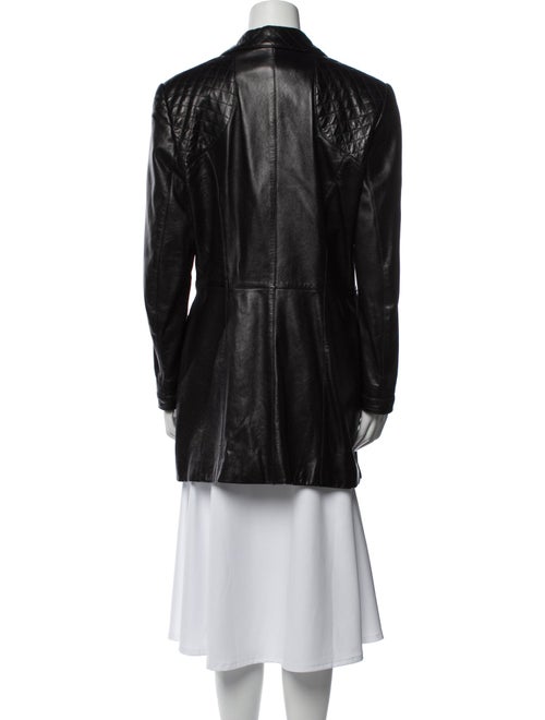 Escada Lamb Leather Blazer