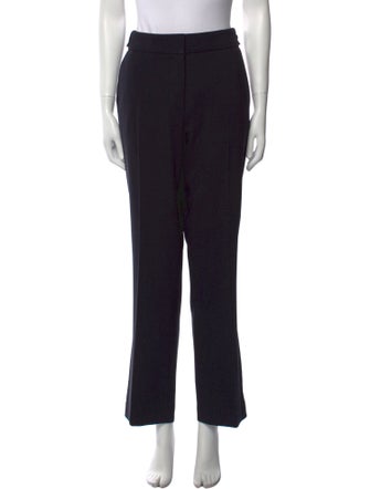 Escada Virgin Wool Straight Leg Pants