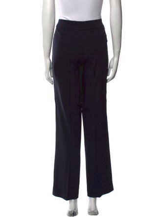 Escada Virgin Wool Straight Leg Pants
