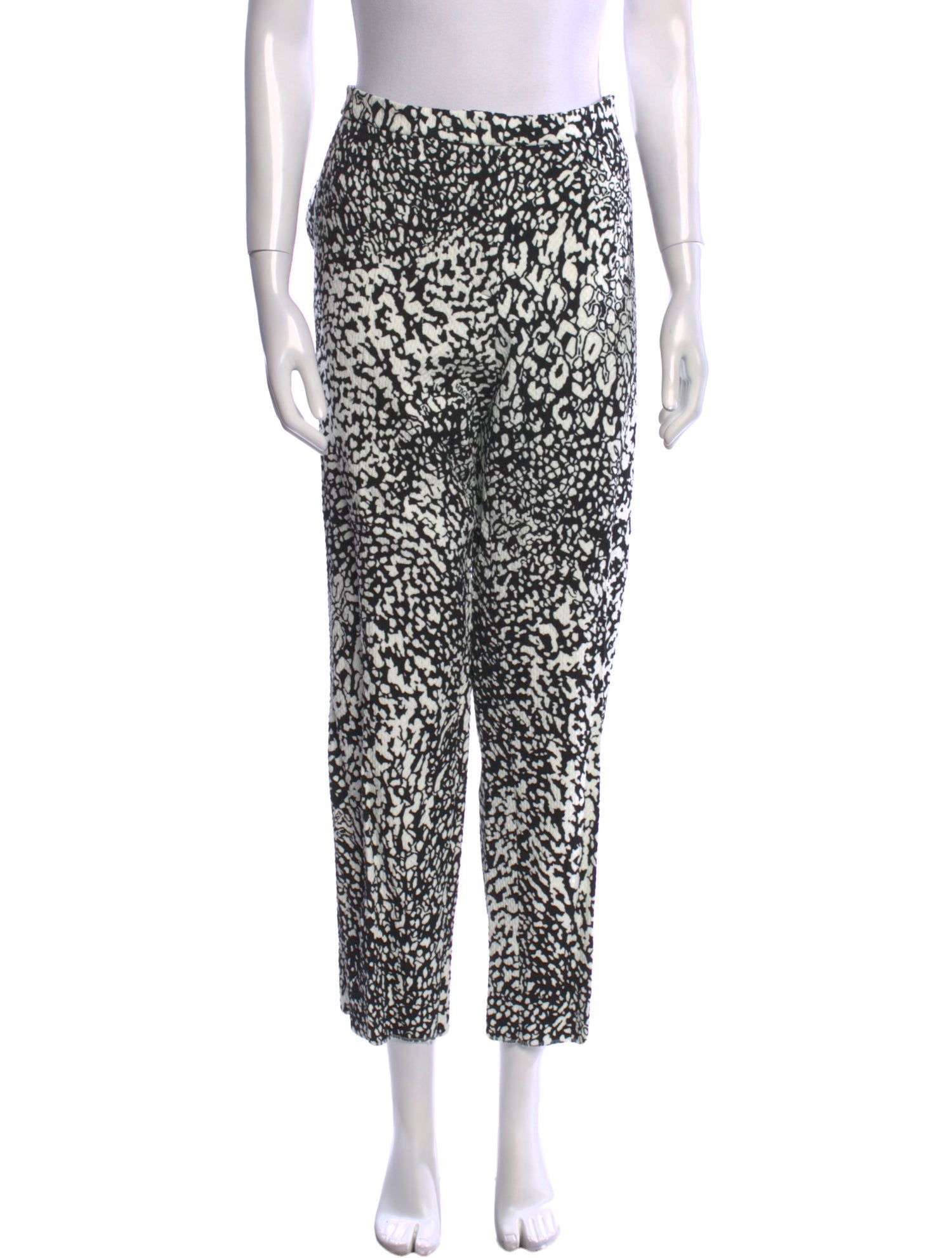 Escada Printed Straight Leg Pants w/ Tags