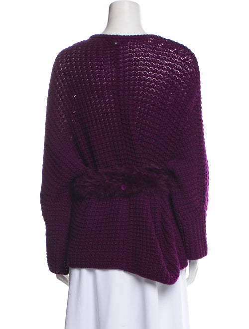 Escada Virgin Wool V-Neck Sweater