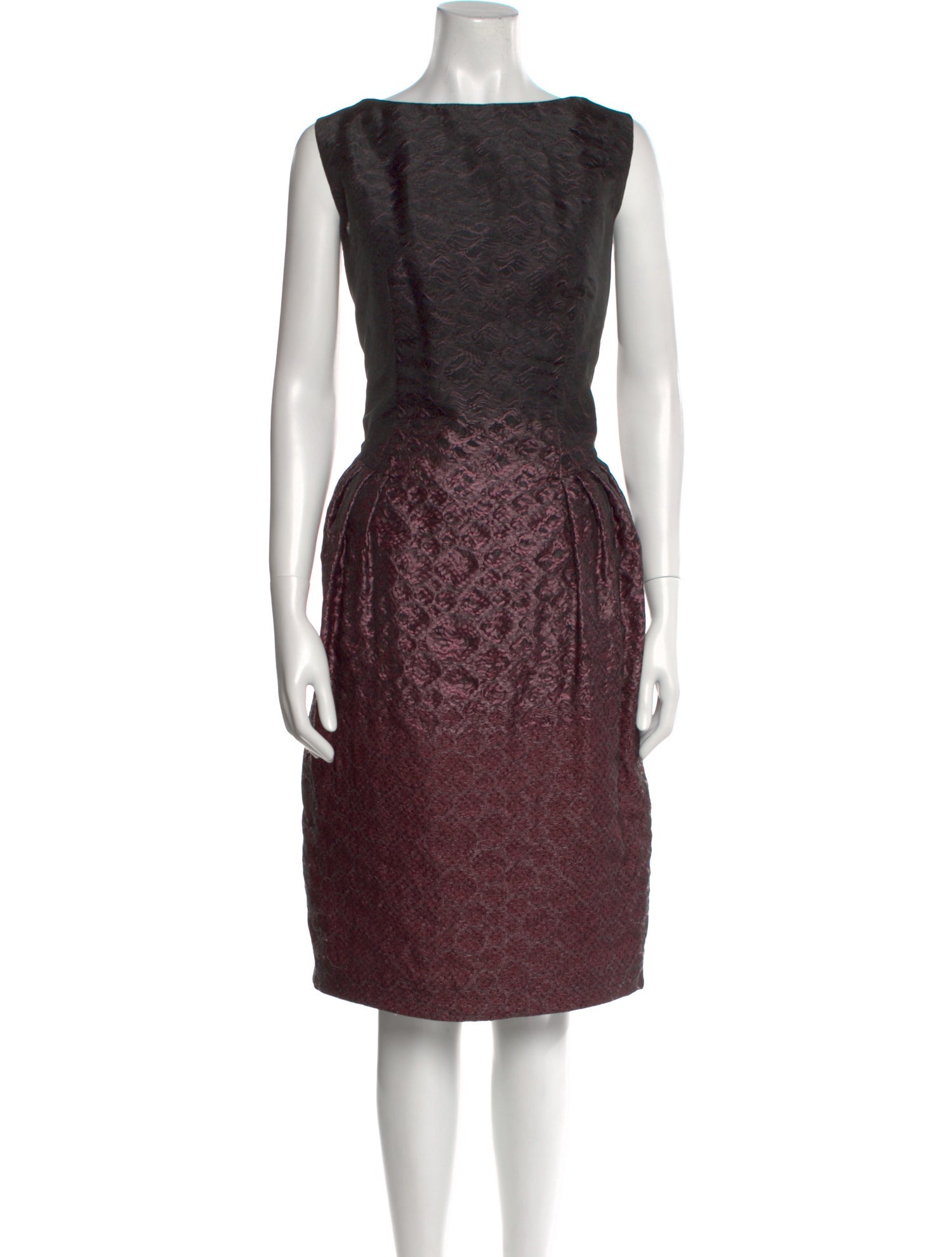 Escada Printed Midi Length Dress