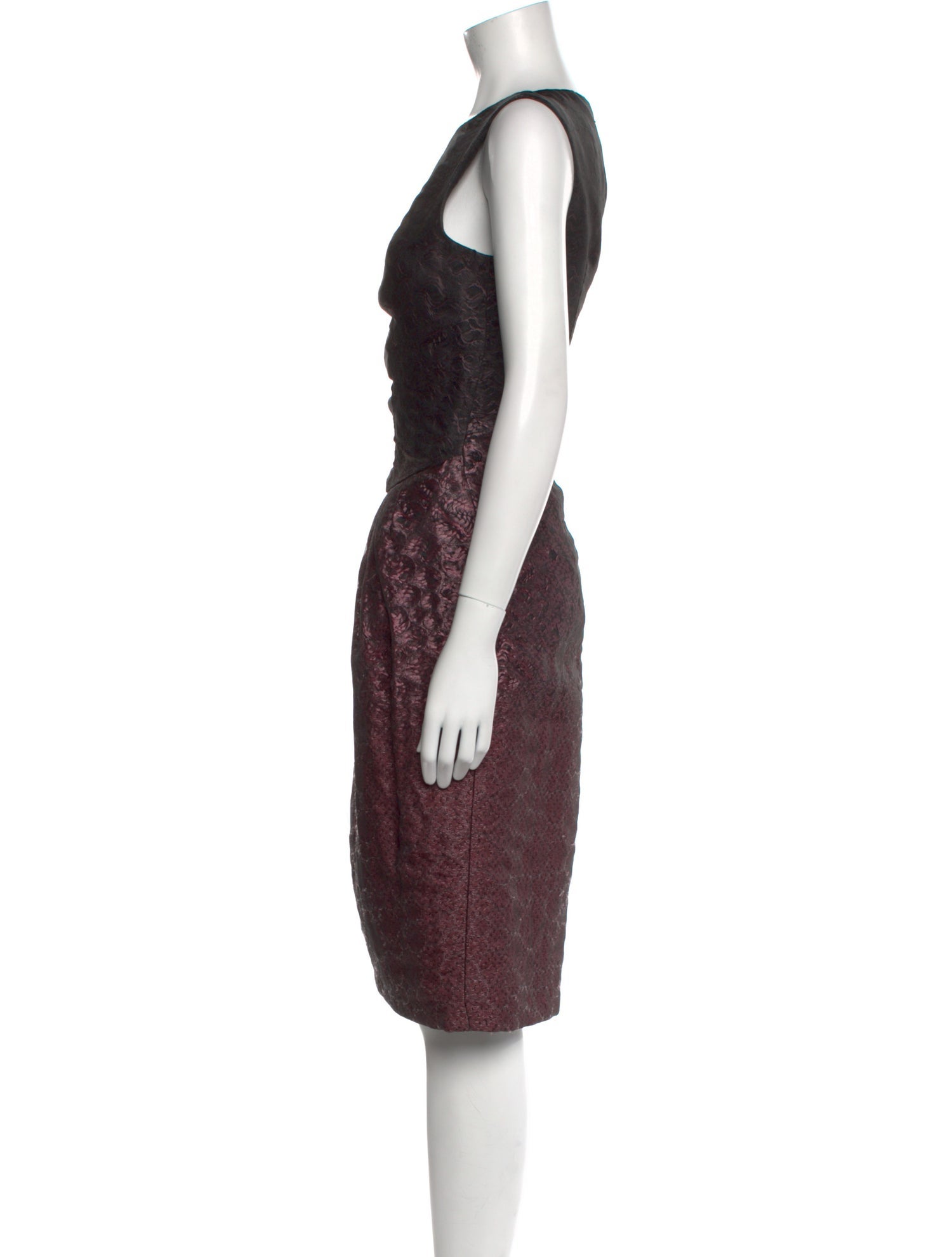 Escada Printed Midi Length Dress