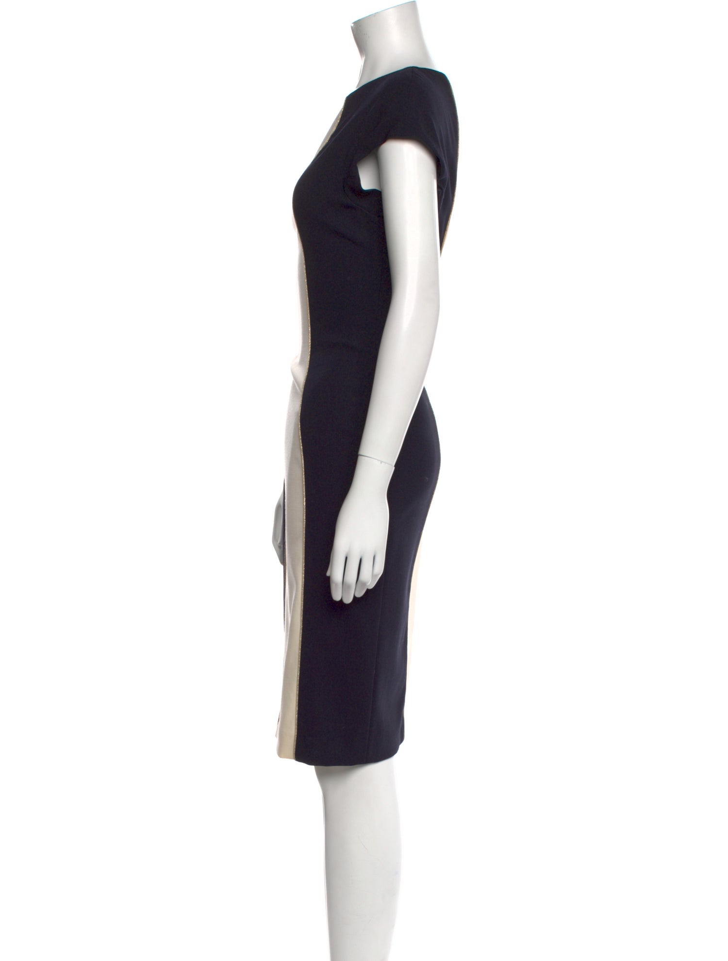 Escada Virgin Wool Knee-Length Dress