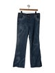 Escada Mid-Rise Wide Leg Jeans