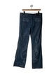 Escada Mid-Rise Wide Leg Jeans
