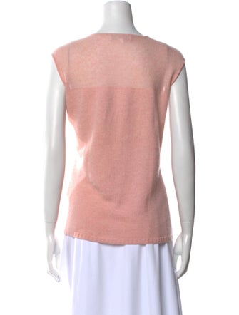 Escada Cashmere Scoop Neck Sweater