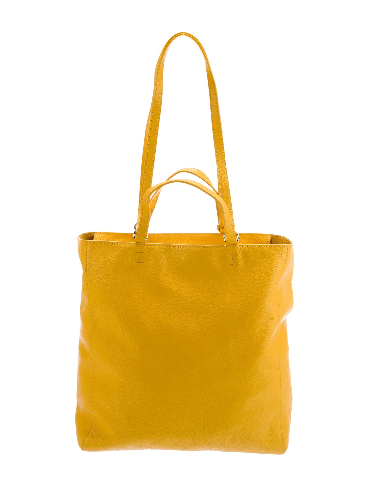 Escada Leather Bucket Bag