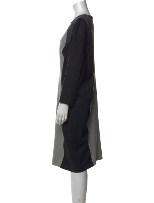 Escada Virgin Wool Knee-Length Dress