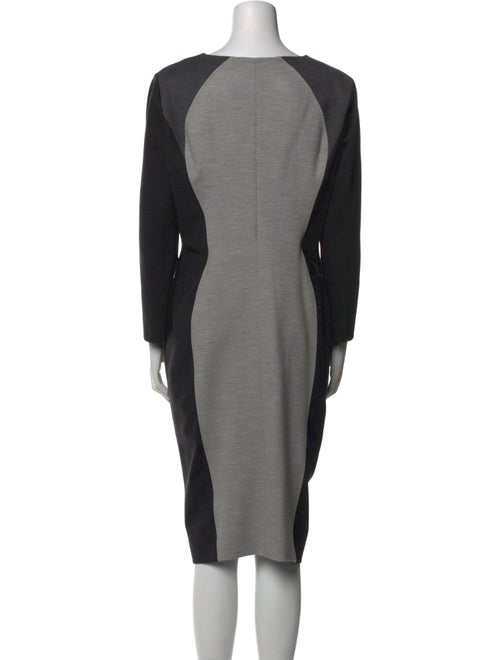 Escada Virgin Wool Knee-Length Dress