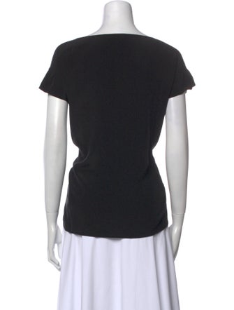 Escada Silk Bateau Neckline T-Shirt