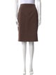 Escada Wool Knee-Length Skirt