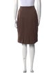 Escada Wool Knee-Length Skirt