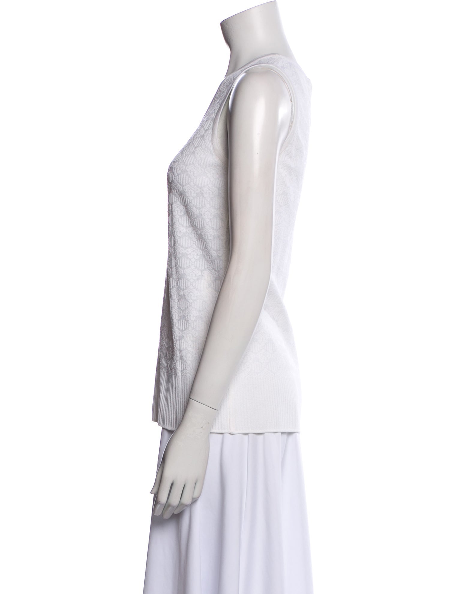 Escada Scoop Neck Sleeveless Top w/ Tags