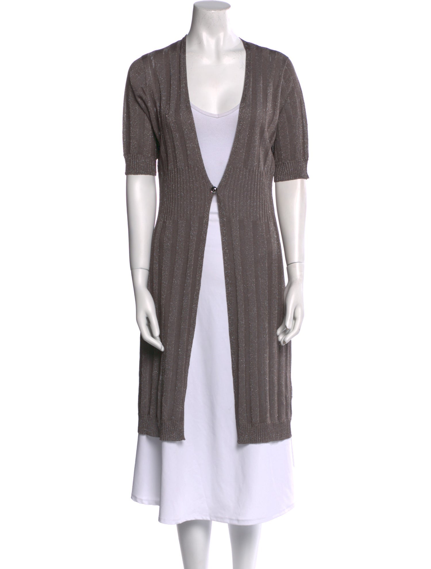 Escada Plunge Neckline Sweater