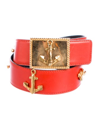 Escada Leather Waist Belt