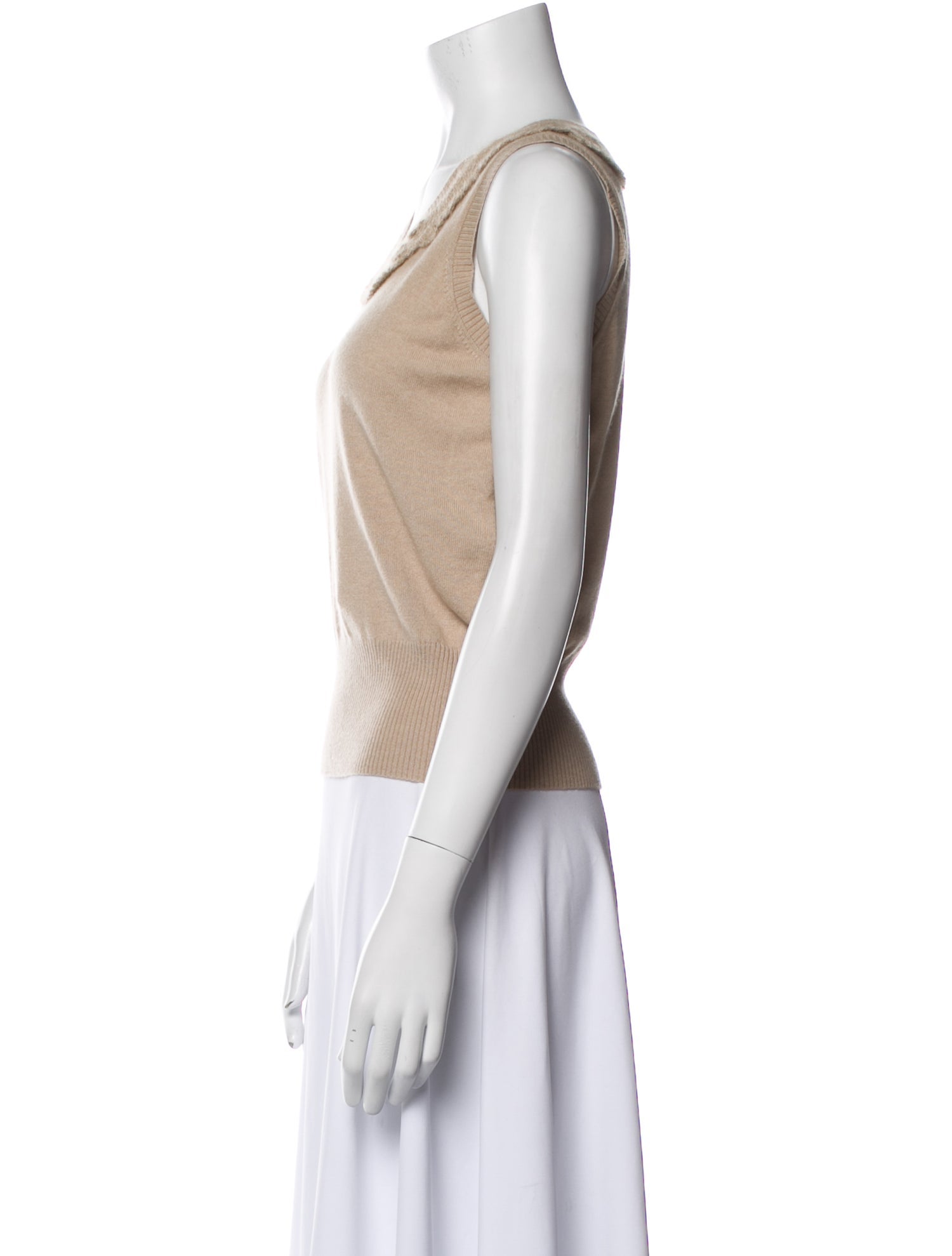 Escada Cashmere Scoop Neck Top