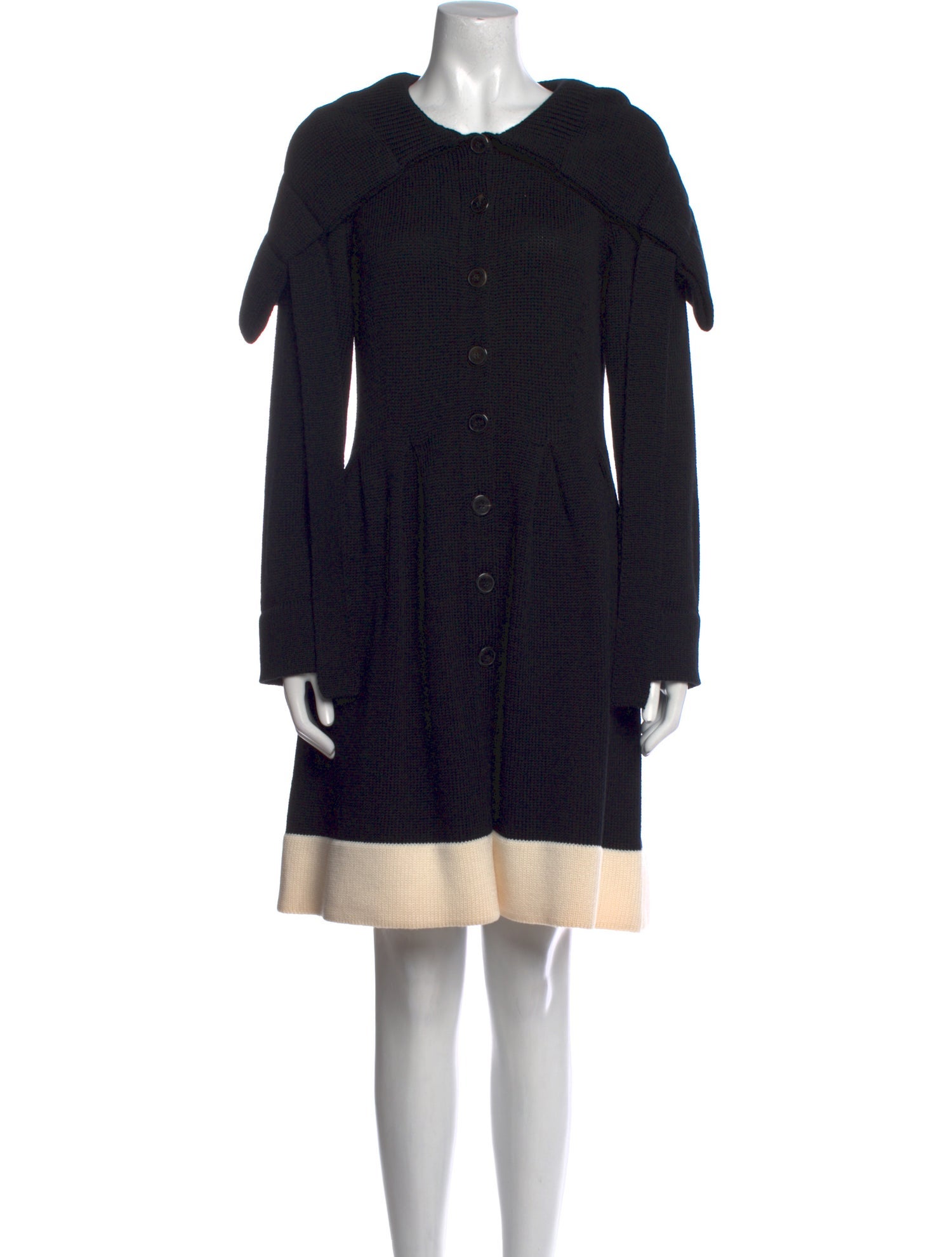 Escada Virgin Wool Midi Length Dress