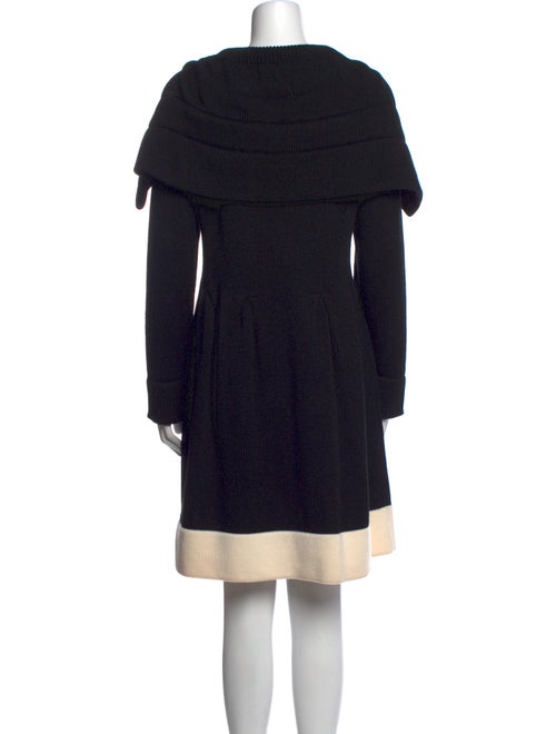 Escada Virgin Wool Midi Length Dress