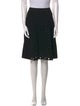 Escada Lace Pattern Knee-Length Skirt