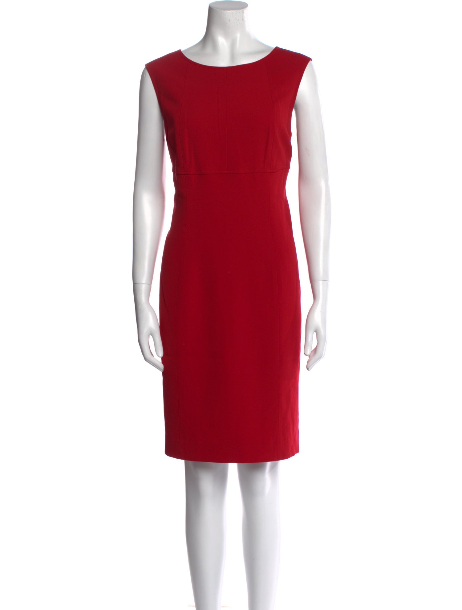 Escada Virgin Wool Knee-Length Dress