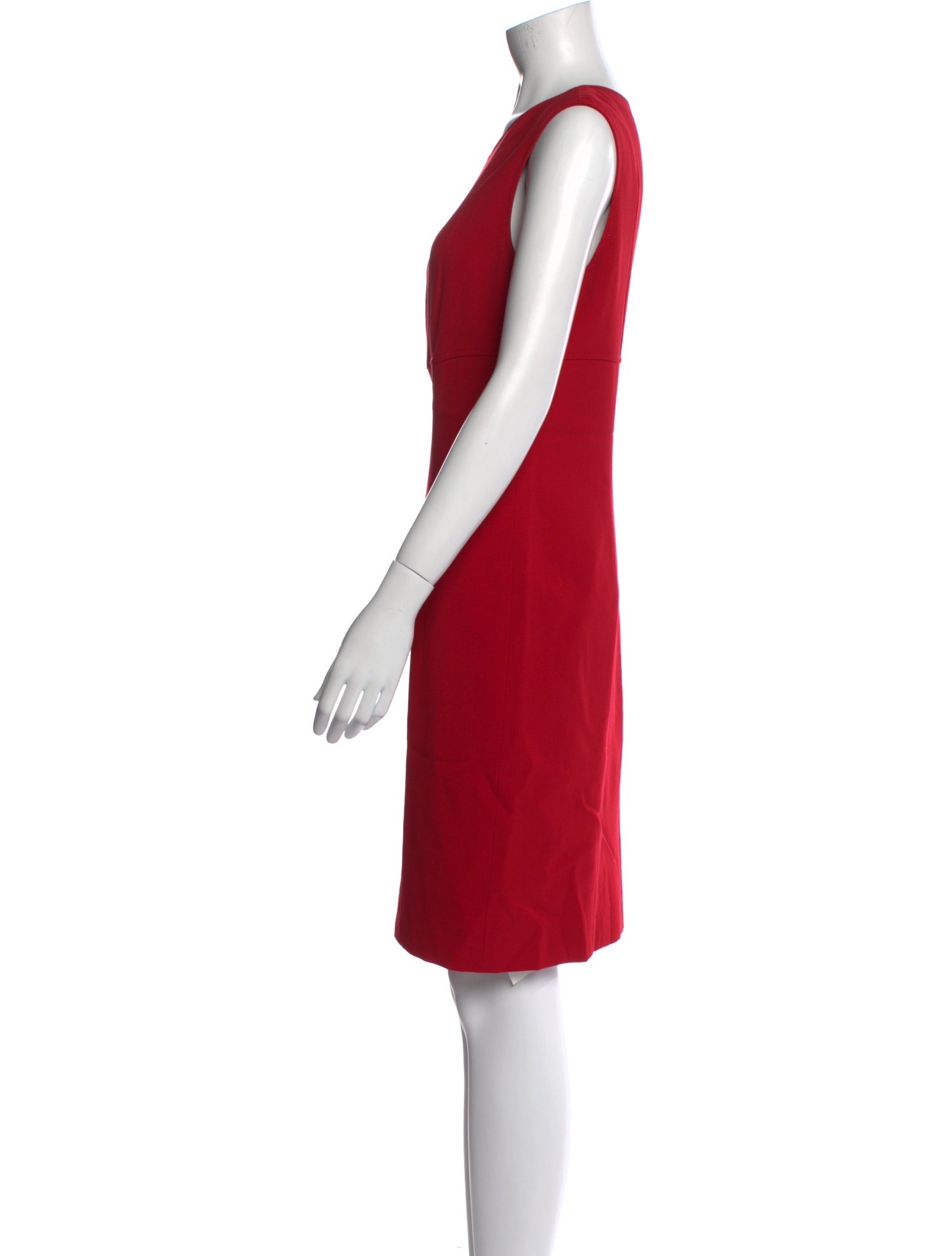 Escada Virgin Wool Knee-Length Dress
