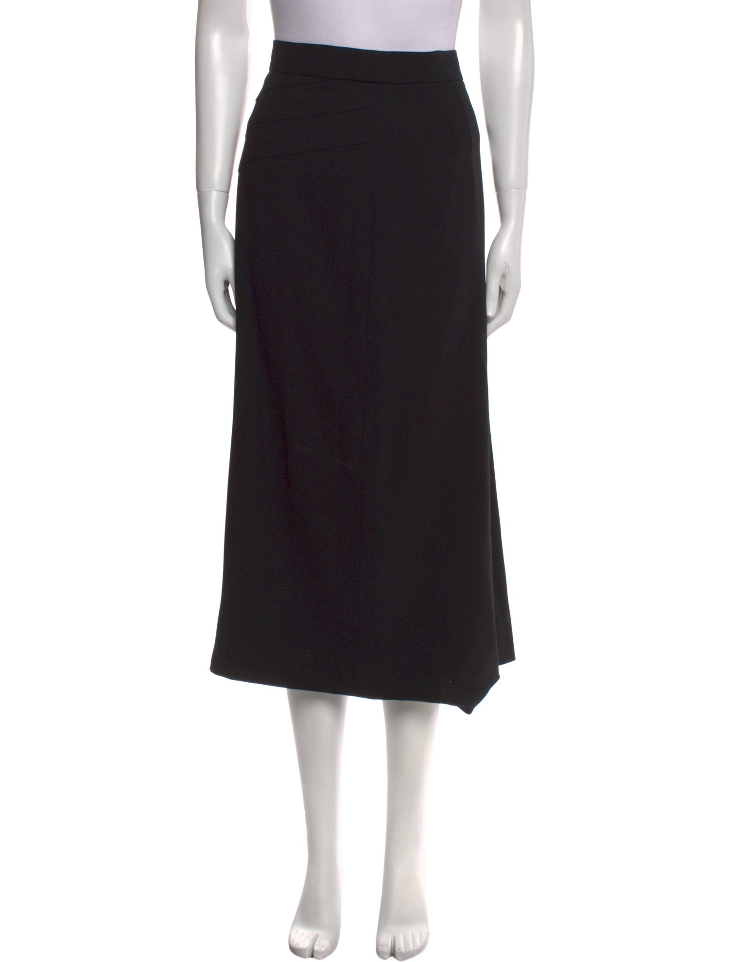 Escada Ruffle Embellishment Midi Length Skirt