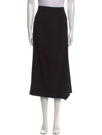 Escada Ruffle Embellishment Midi Length Skirt