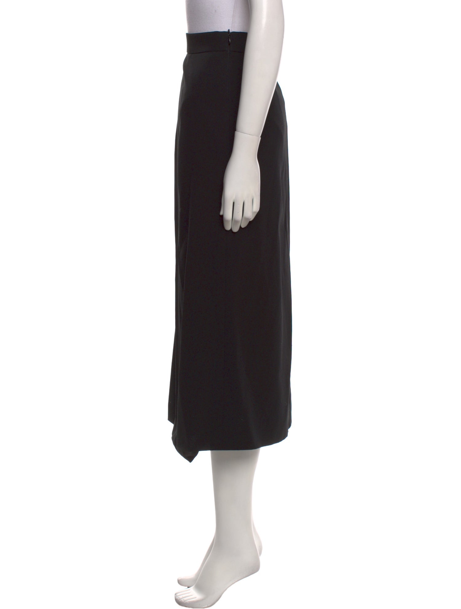 Escada Ruffle Embellishment Midi Length Skirt