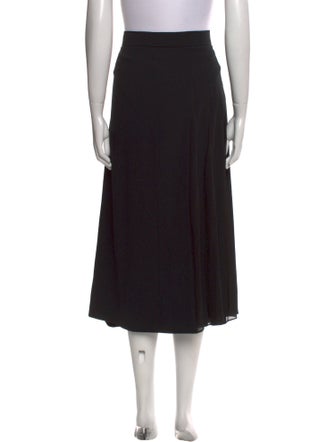 Escada Ruffle Embellishment Midi Length Skirt