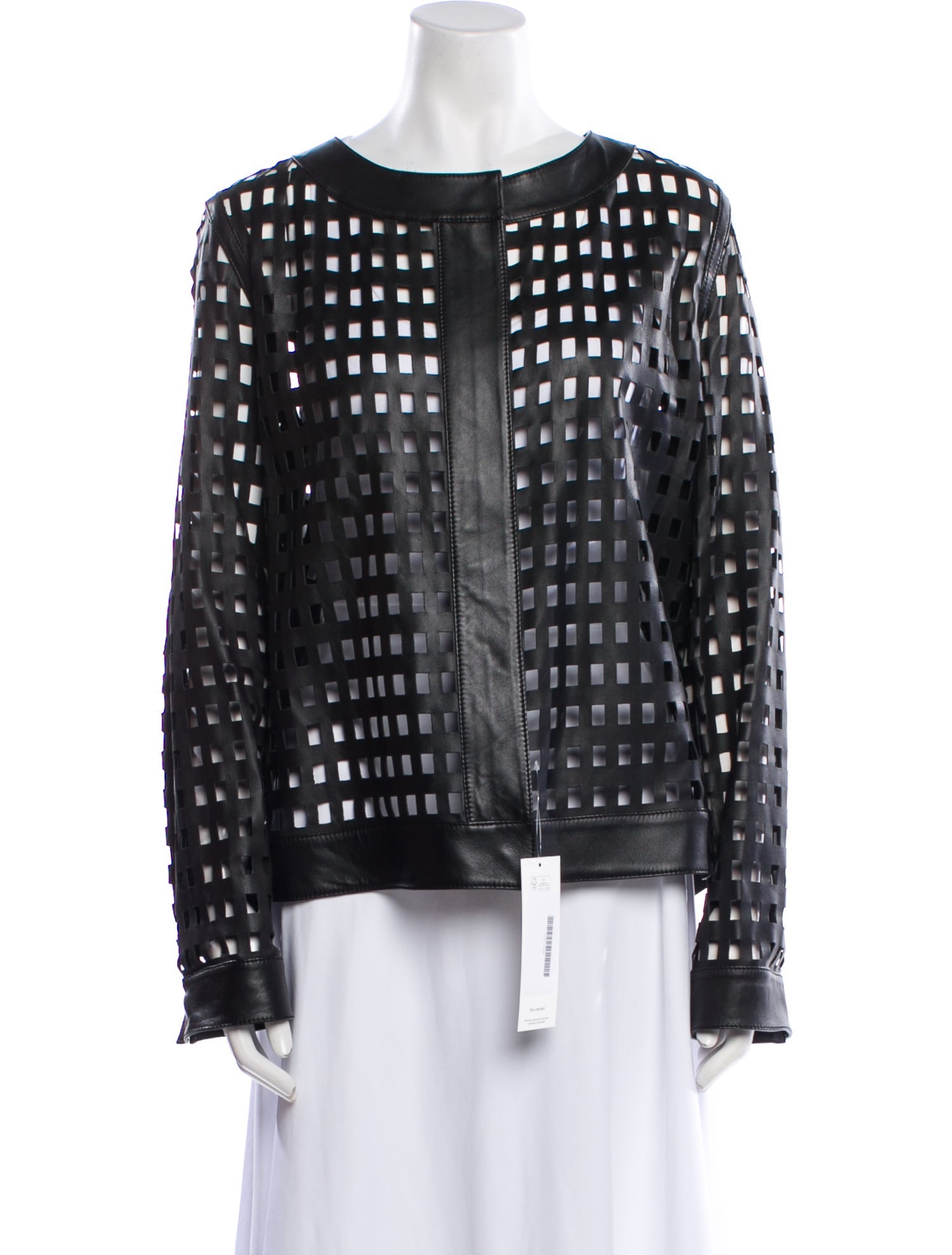 Escada Plaid Print Evening Jacket