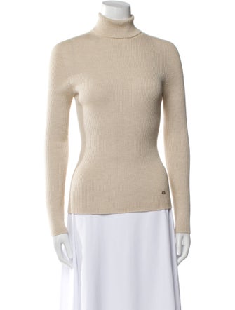Escada Cashmere Turtleneck Top