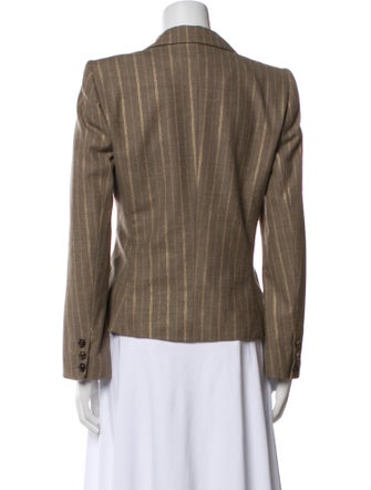 Escada Wool Striped Blazer