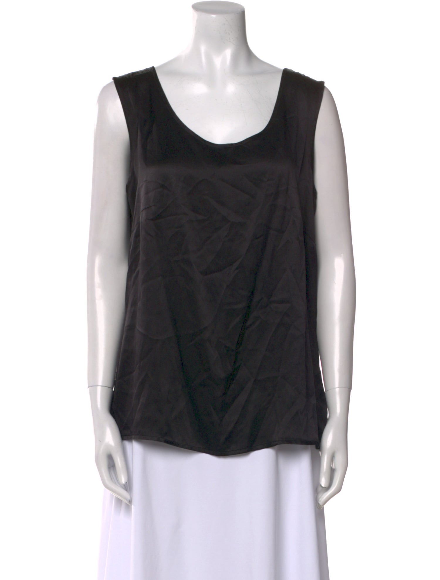 Escada Silk Scoop Neck Top