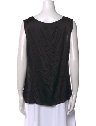 Escada Silk Scoop Neck Top