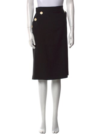 Escada Virgin Wool Knee-Length Skirt