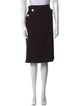 Escada Virgin Wool Knee-Length Skirt