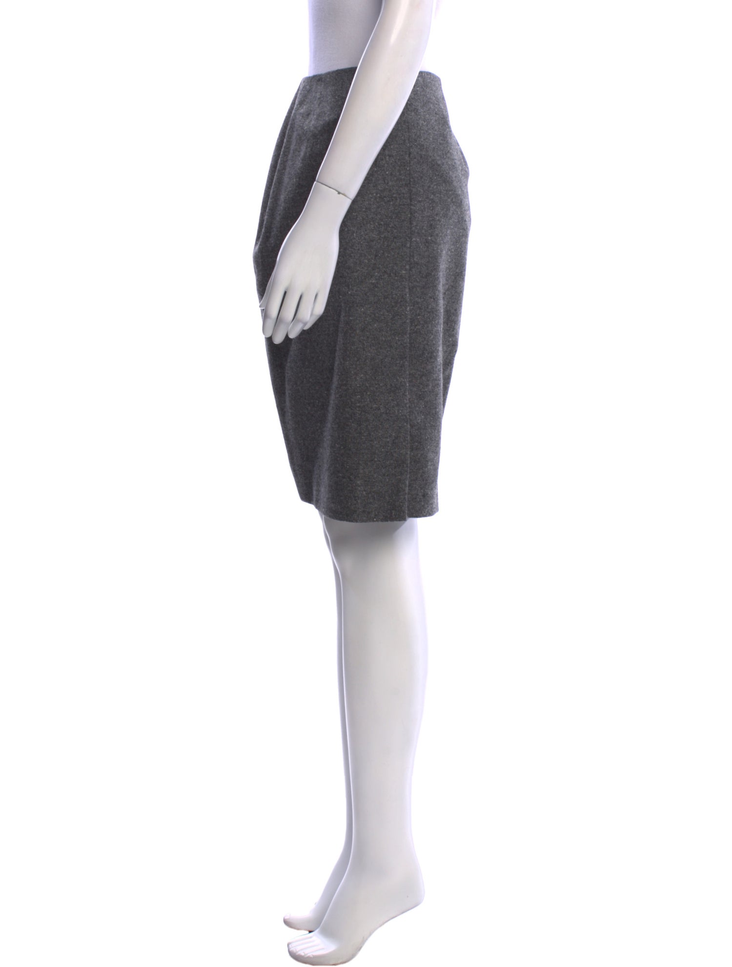 Escada Wool Knee-Length Skirt