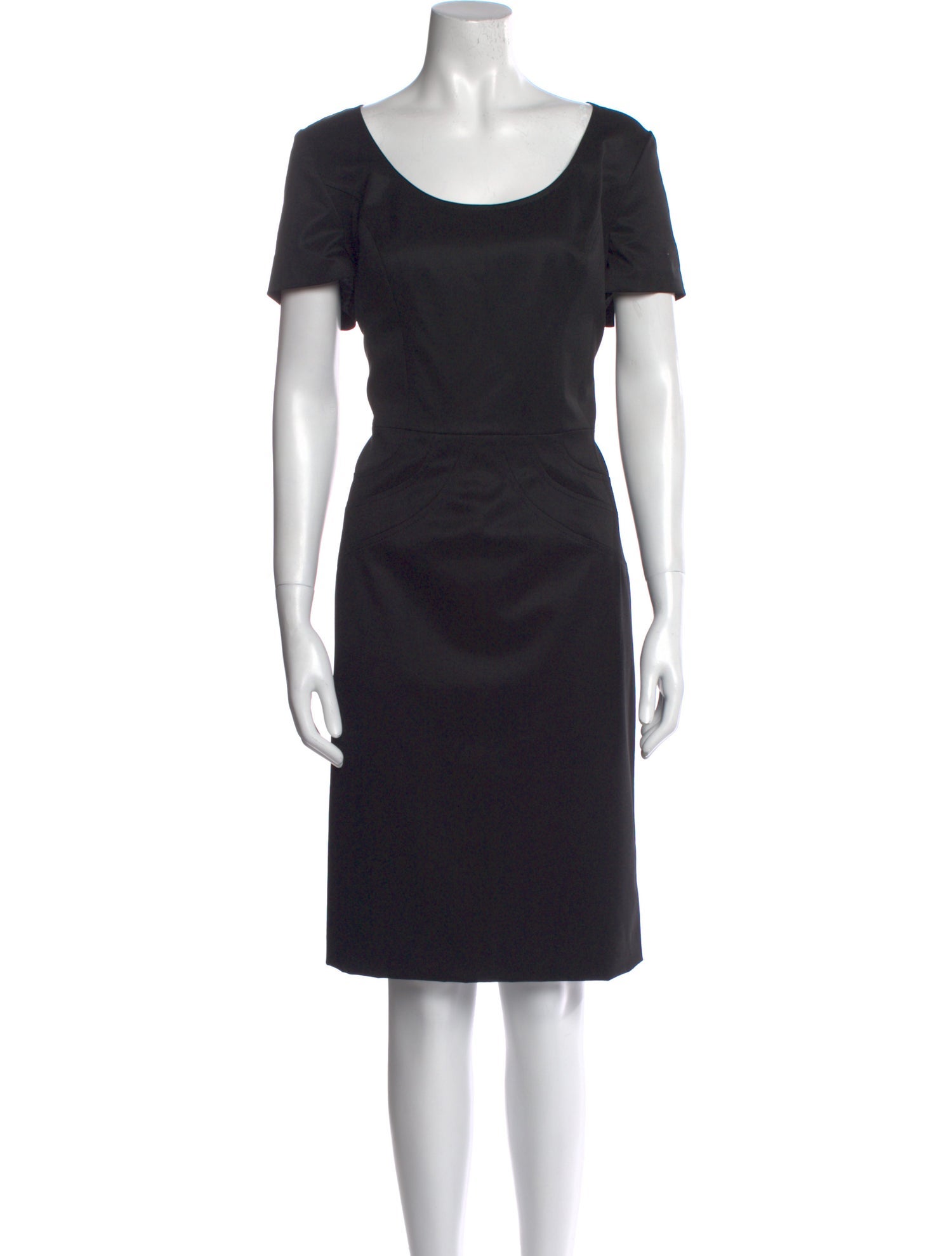 Escada Wool Knee-Length Dress